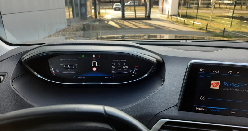 Peugeot 3008 cena 97000 przebieg: 44800, rok produkcji 2019 z Chełmek małe 232